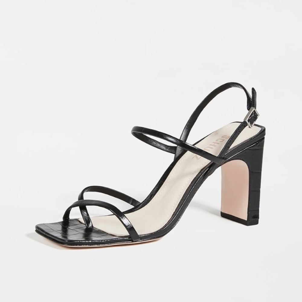 Schutz Amaia High Block Sandals